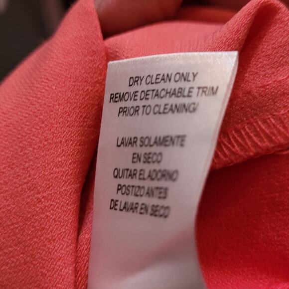 Sandra Darren Pastel Colorblock Career Dress Sz 6 Pastels Feminine Career Modest - Picture 9 of 10